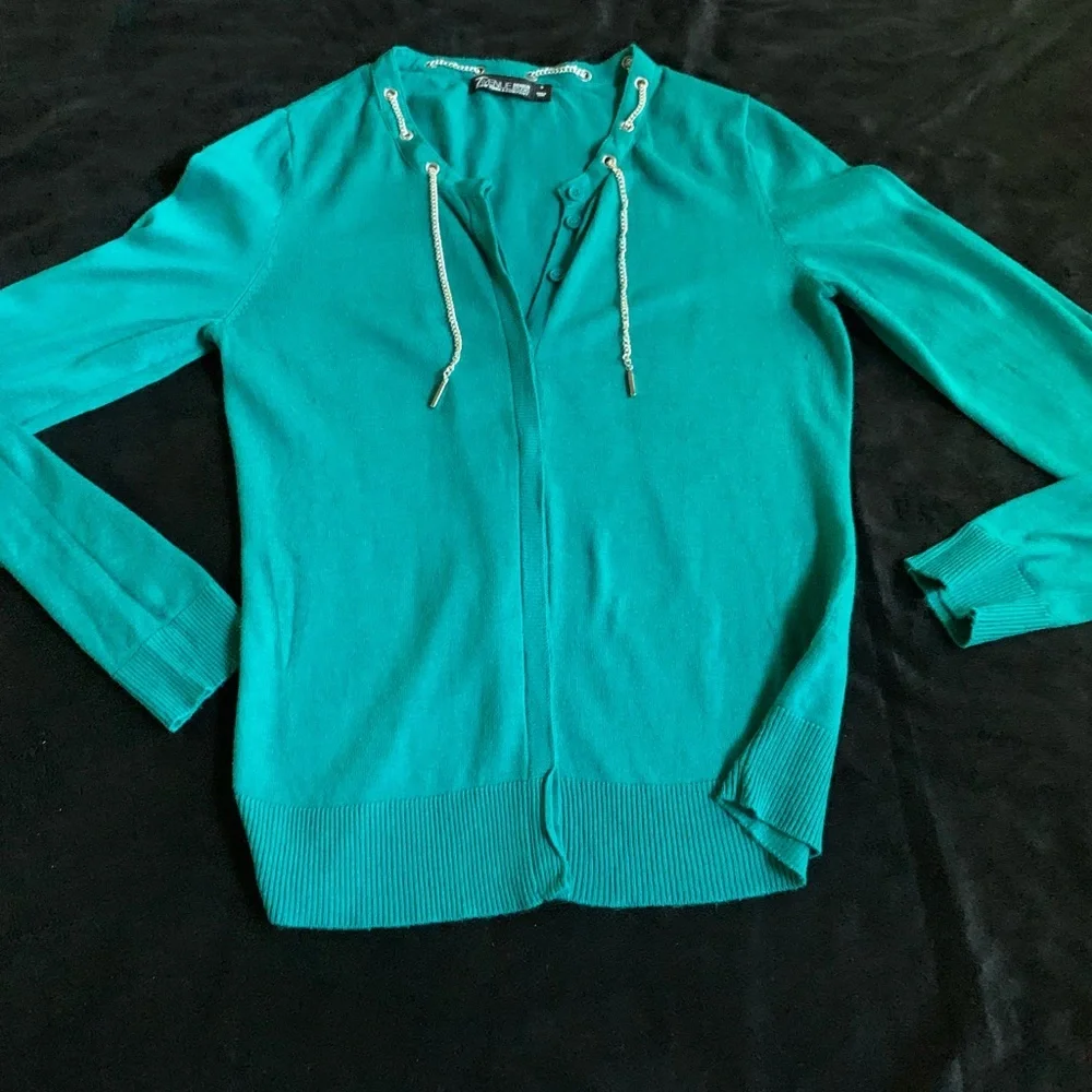 7th Avenue Design Studio‎ Chain Cardigan